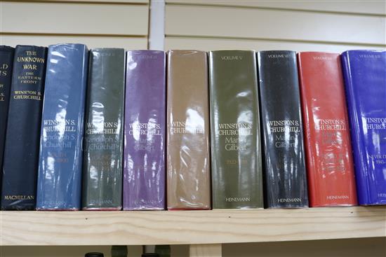 Churchill, Winston Spencer - A collection of works and biographies (36 vols)